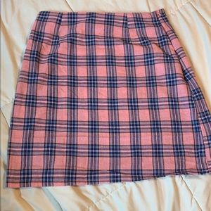 Plaid Skirt